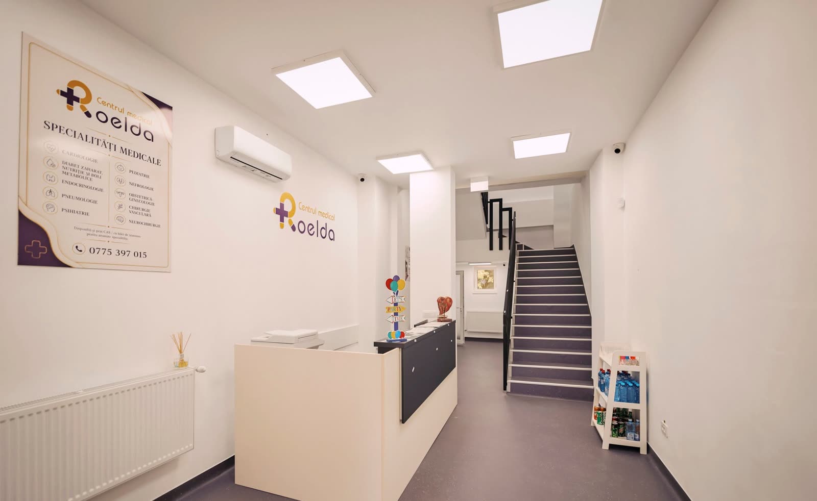 Recepția Centrului Medical Roelda din Suceava